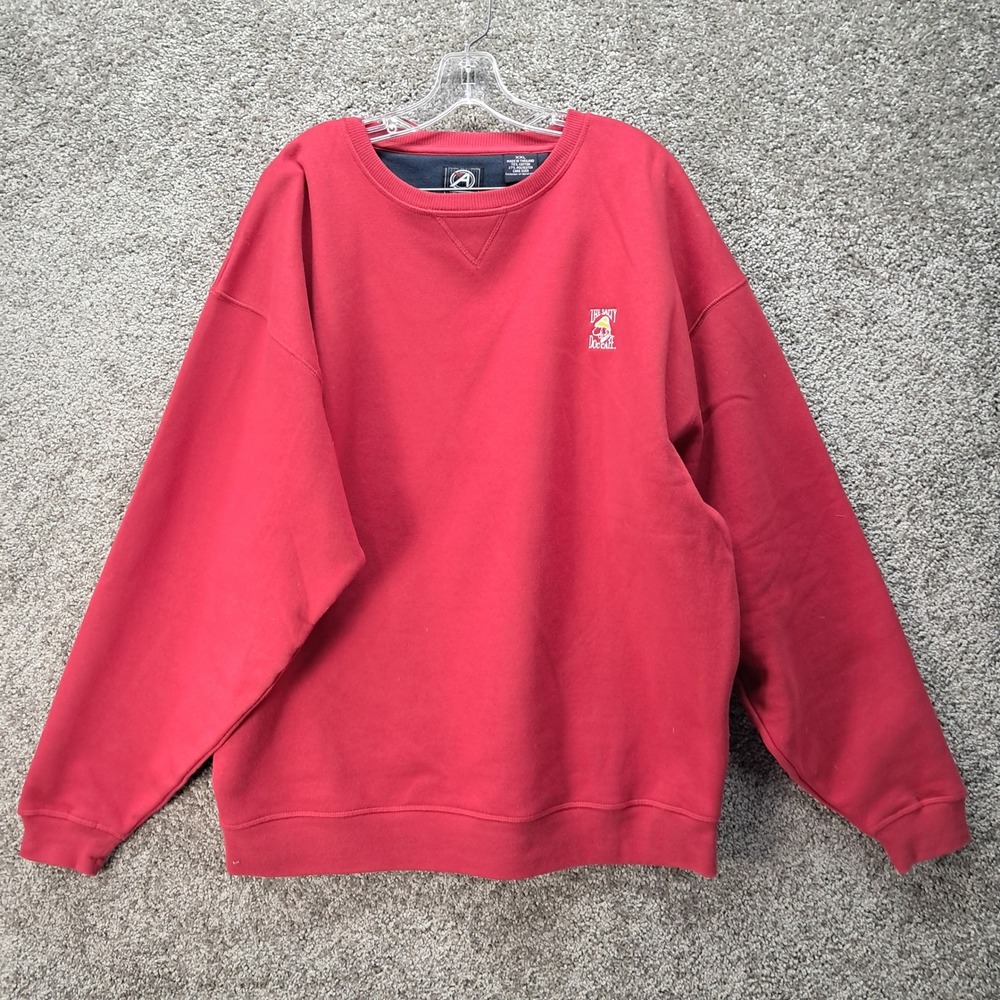 Ahead Authentics The Salty Dog‎ Cafe Red Crewneck Sweatshirt Mens XXL 6839